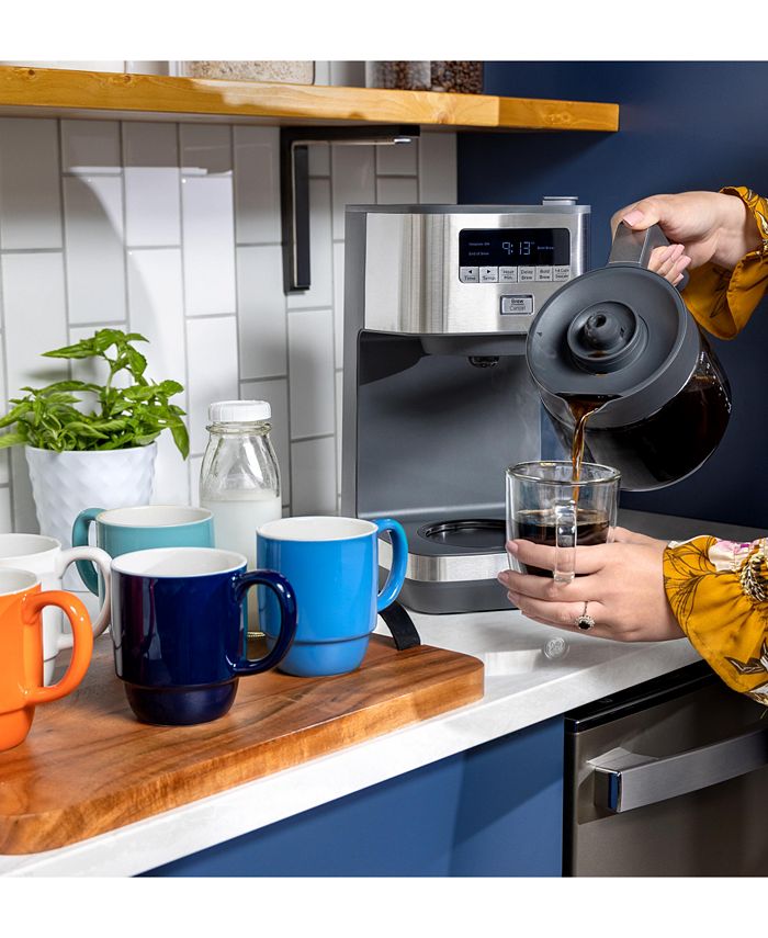 GE Appliances Glass Carafe Programmable Drip Coffee Maker Macy's