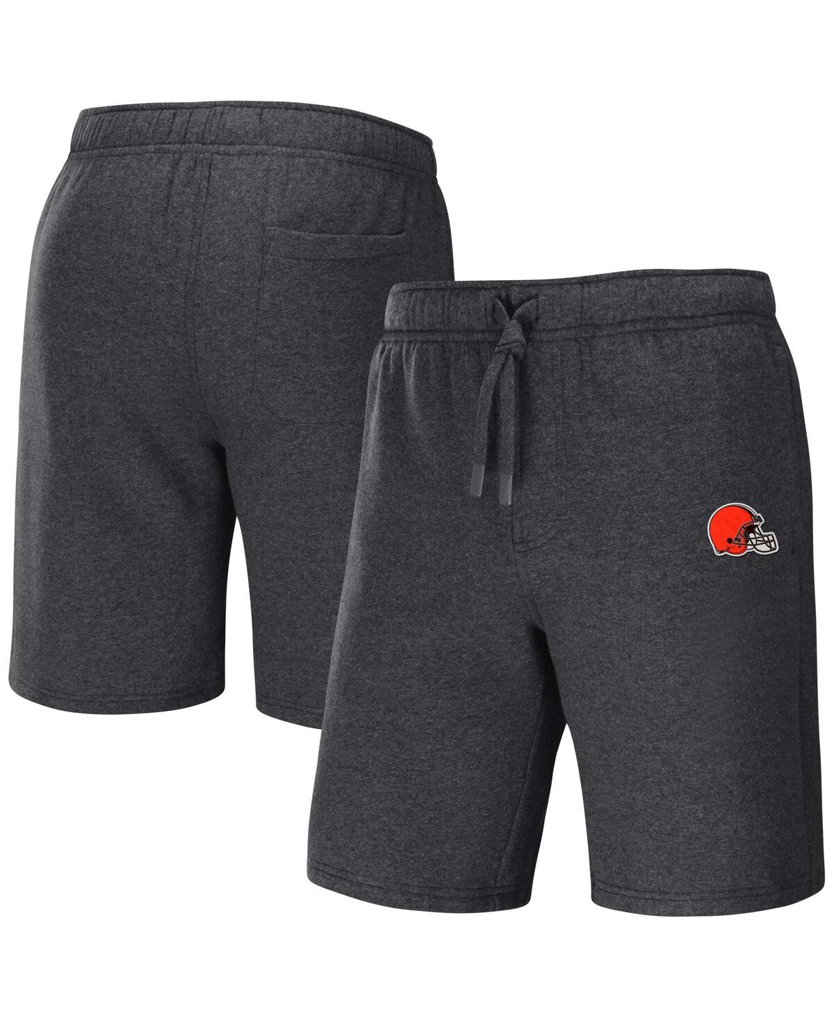 Fanatics Men's Nfl X Darius Rucker Collection By  Heather Charcoal Cleveland Browns Logo Shorts