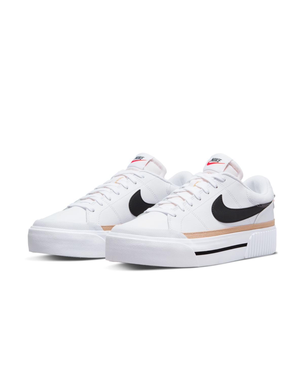 Nike Women #39 s Court Legacy Lift Platform Casual Sneakers from Finish