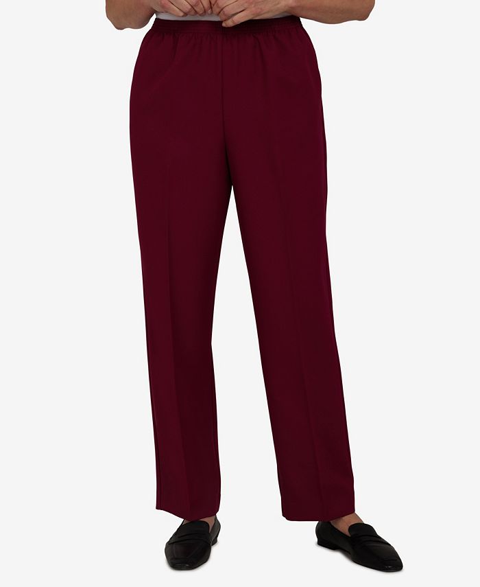 Alfred Dunner Women's Classics Twill Short Length Pants Macy's