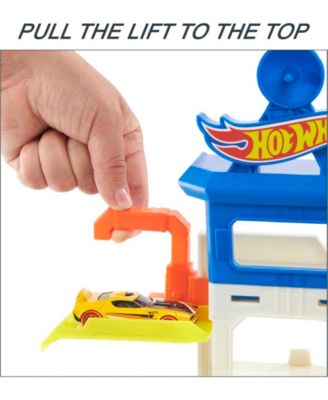 Hot Wheels City Shark Escape Track Set, Multi-Level Playset