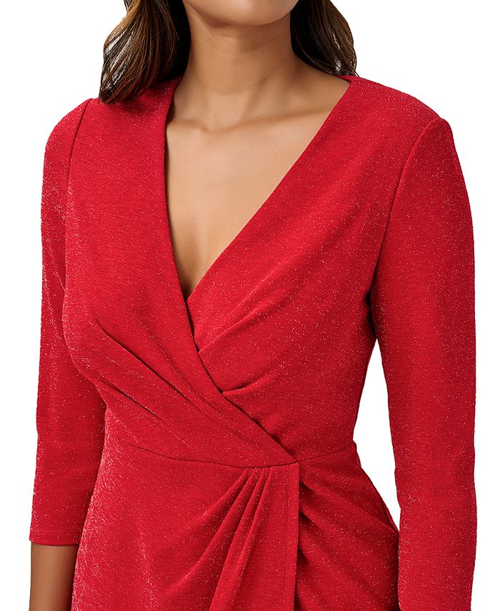 Adrianna Papell Women's FauxWrap Cocktail Dress Macy's
