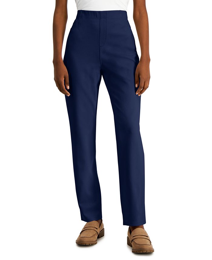 Karen Scott Plus Size Comfort-Waist Capri Pants, Created for