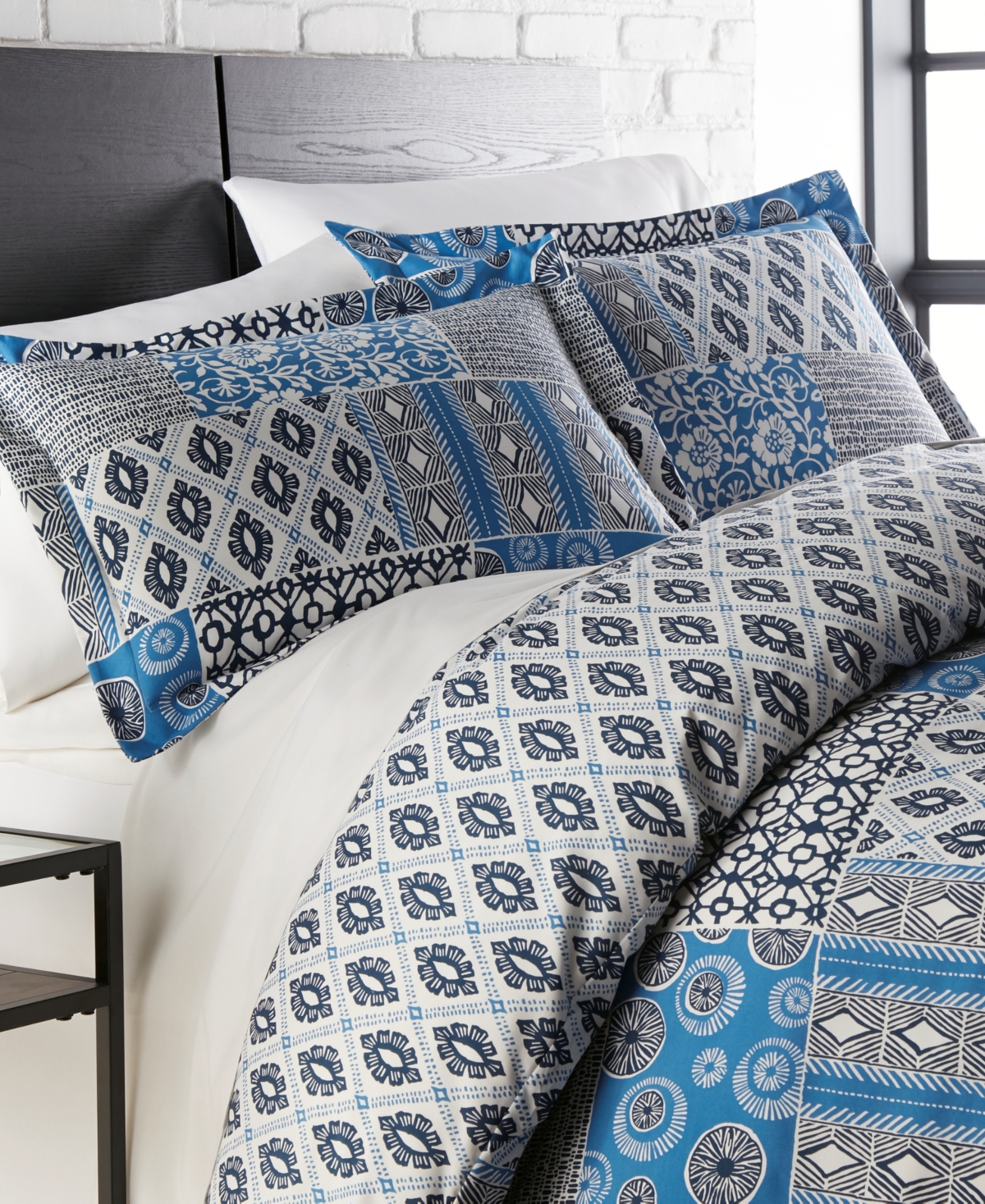 Southshore Fine Linens Global Patchwork Down Alternative 3-Pc. Comforter Set