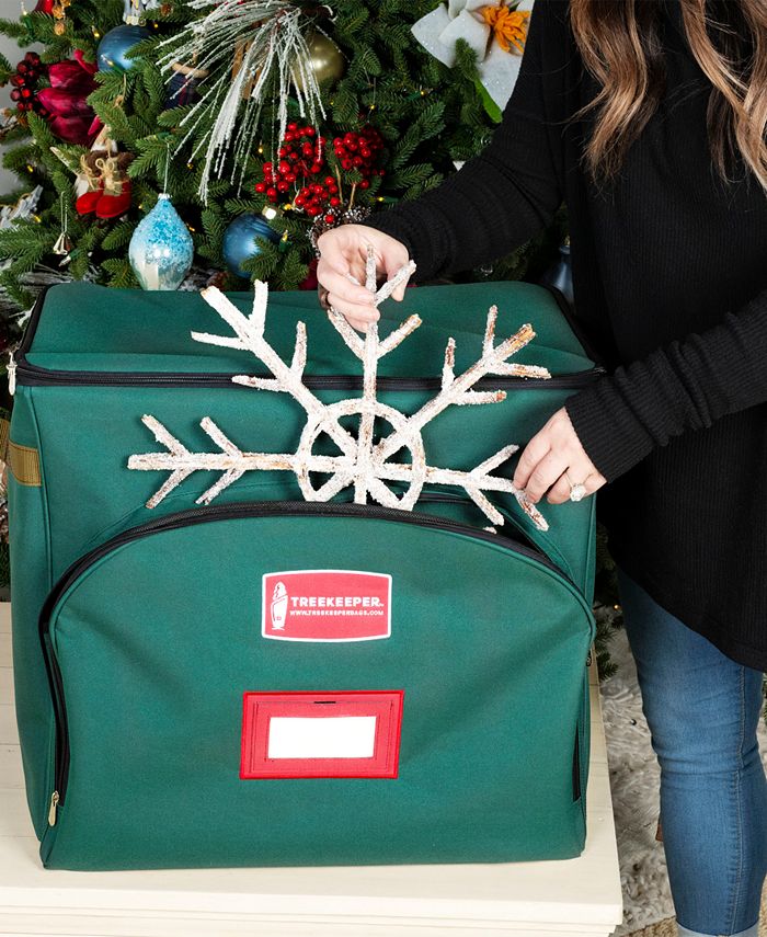 TreeKeeper 18" Christmas Nutcracker Collectibles Storage Box Macy's