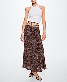Women's Flowy Printed Skirt