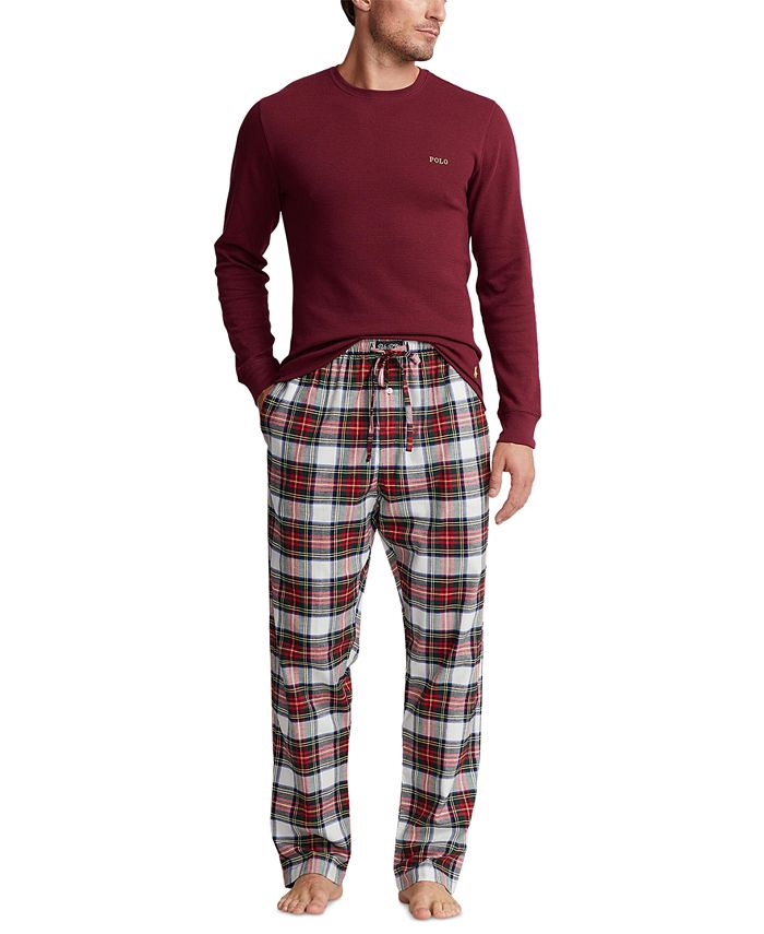 Polo Ralph Lauren Men's Plaid Cotton Pajama Pants Macy's