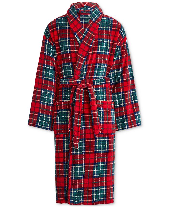 Polo Ralph Lauren Men's Microfiber Plush Robe Macy's