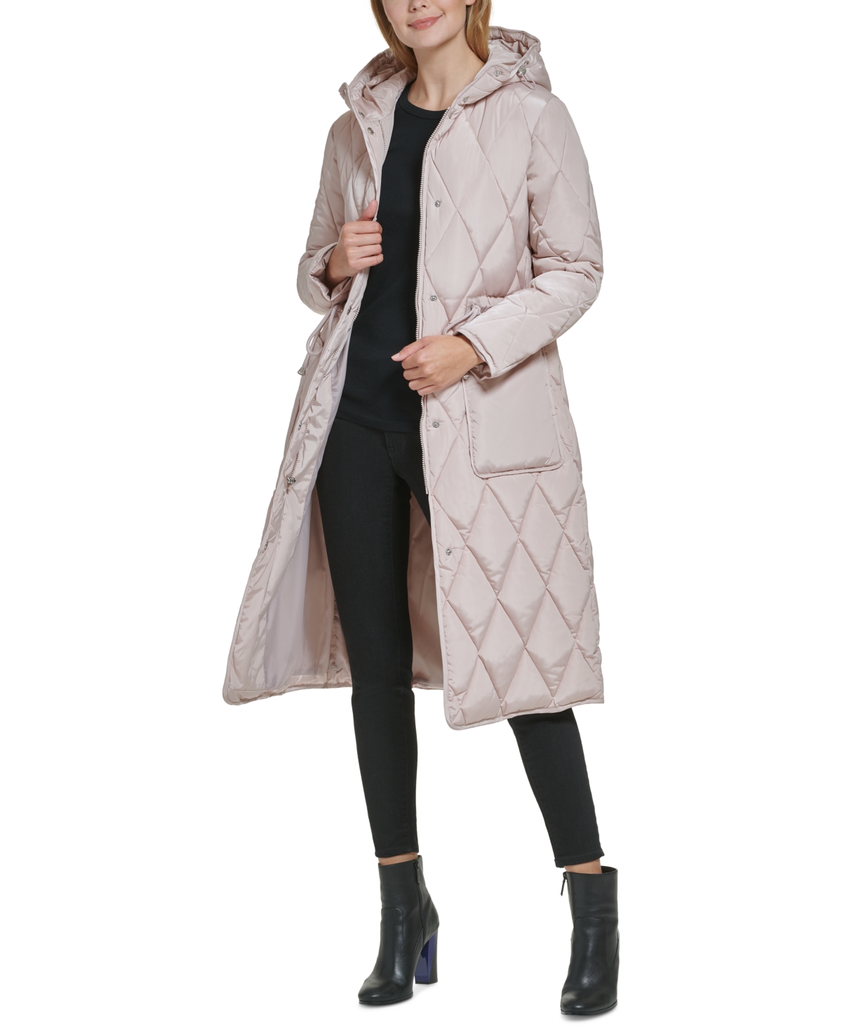 Kenneth Cole Women's Hooded Anorak Coat