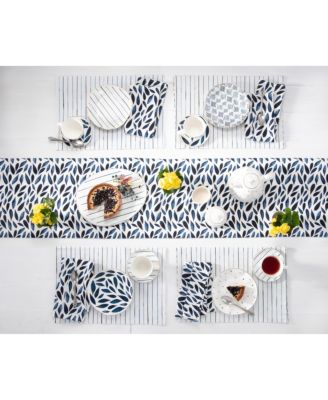 Bay Leaf Stripe Placemats, Set of 2