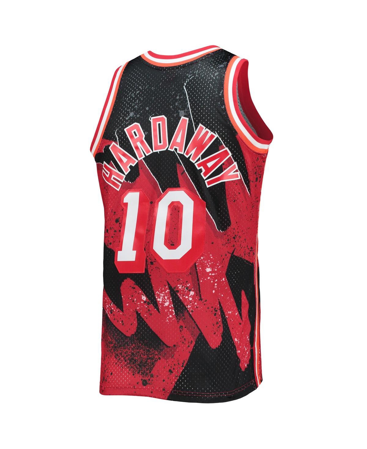 Men's Mitchell & Ness Tim HardawayMiami Heat Hardwood Classics 1996-97 Hyper Hoops Swingman Jersey - Scarlet