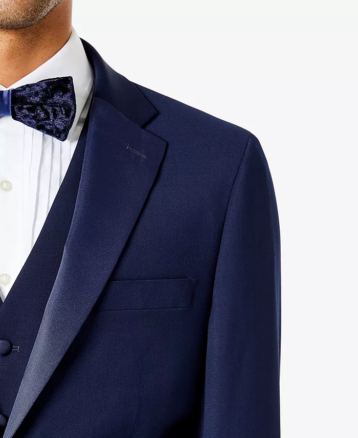 Men's Modern-Fit Flex Stretch Tuxedo Jacket - thumbnail 4