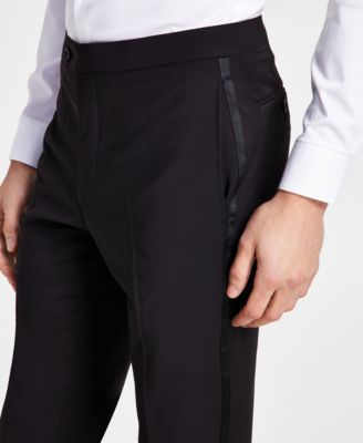 Men's Skinny-Fit Wool Tuxedo Pant - CLOSE OUT!