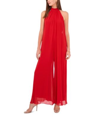 red vince camuto jumpsuit