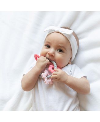 Baby Girls Three Textured Gripping Teething Charms