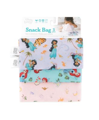 Baby Girls Disney Princess Snack Bag, Pack of 3