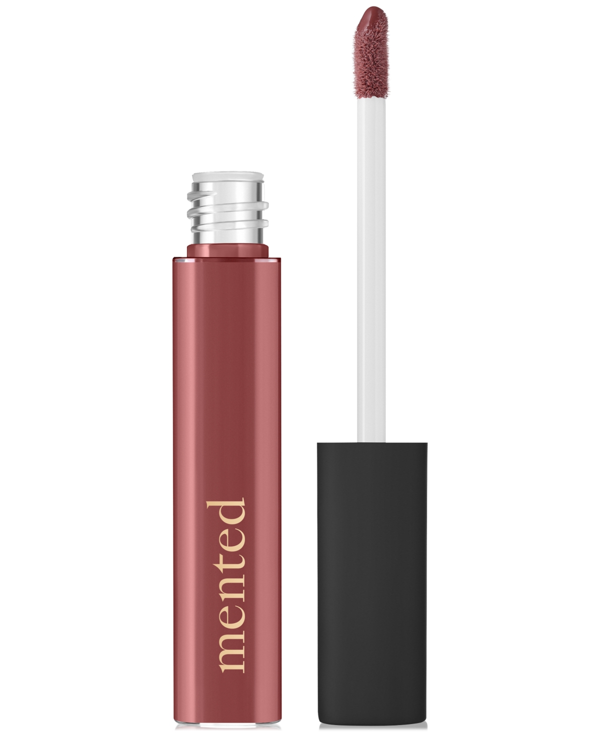 Mented Cosmetics Lip Gloss In Mauve Over- Soft Pink With Brown Underto