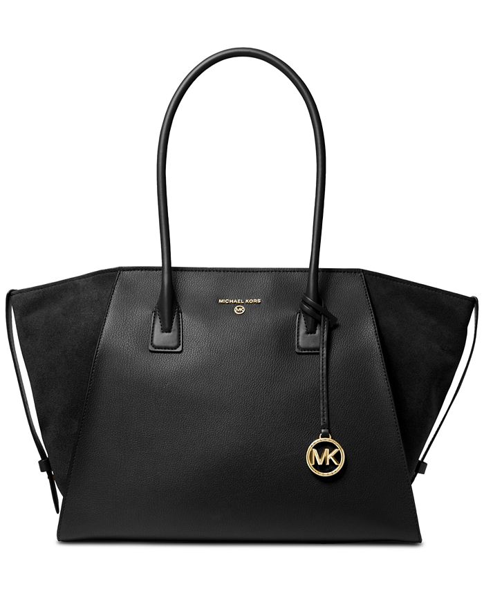 Michael Kors Leather Top Zip Avril Tote & Reviews - Handbags & Accessories  - Macy's