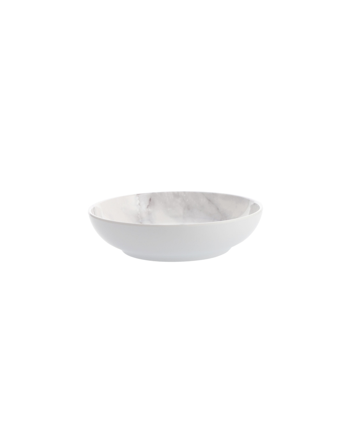 Fortessa Melamine Palace Bianco Coupe Round Bowls, Set of 6