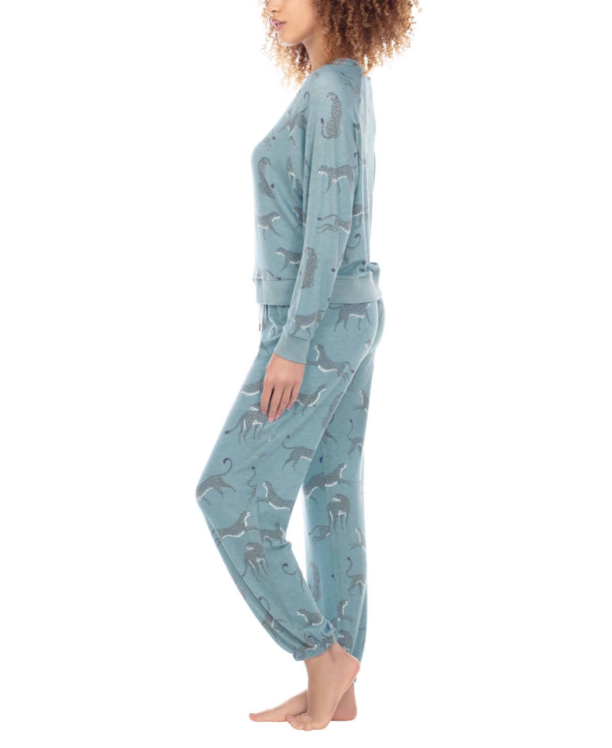 Honeydew Women's Printed Brushed Jersey Lounge Set