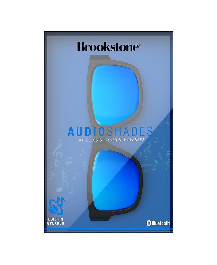 Brookstone Audio Shades Sunglasses with Build In Speaker Macy