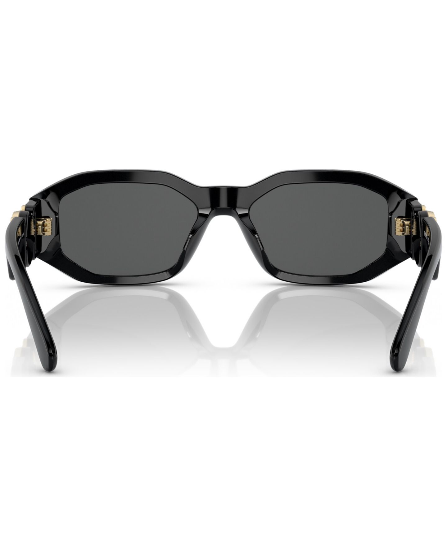 Детские солнцезащитные очки Versace Irregular Sunglasses, 0VK4429U (Ages 7-10), цвет: Чёрный — фото 5