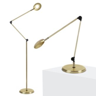 Brightech Sage LED 2-in-1 Modern Floor and Desk Lamp Combo with 3 Color ...
