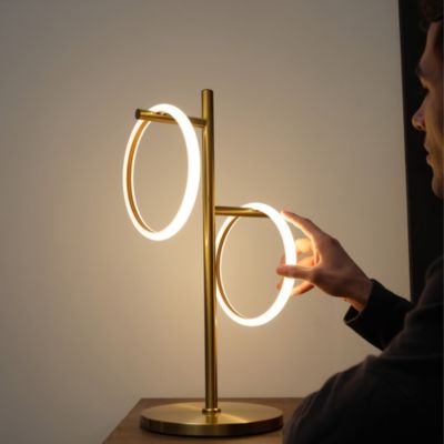 Saturn 21" Dimmable LED Table Lamp