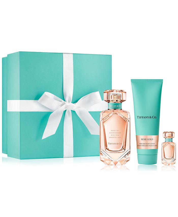 Tiffany & Co. 3-Pc. Tiffany Rose Gold Eau de Parfum Prestige Gift Set -  Macy's