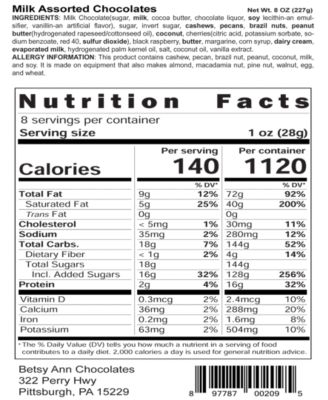 Truffles &amp; Nuts Tower Gift Set, Approximately 115 Pieces