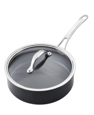 X Hybrid Nonstick Saute Pan with Lid, 3.5-Quart