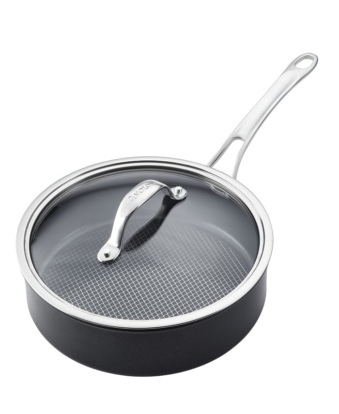 Anolon X Hybrid Nonstick Saute Pan with Lid, 3.5Quart Macy's