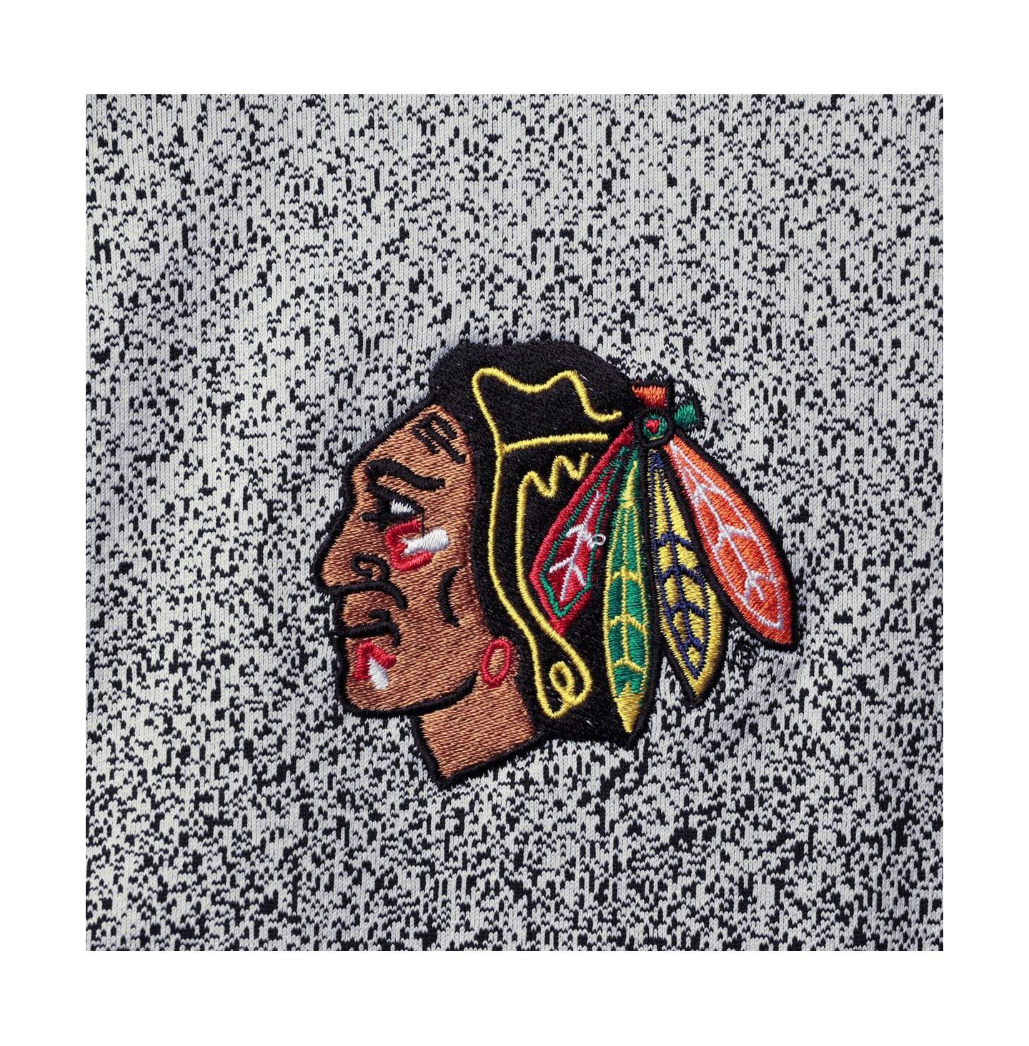 Женская куртка Antigua White, Black Chicago Blackhawks Guide Desert Dry Full-Zip — фото 3