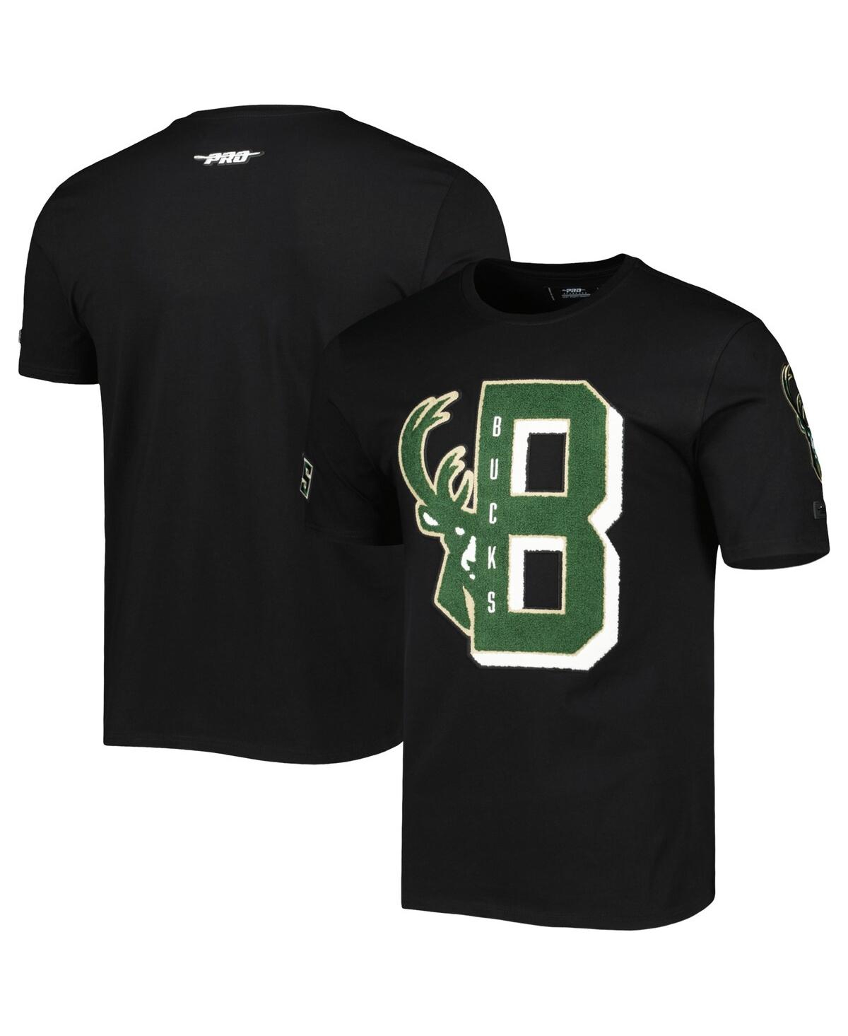 Men's Pro StandardMilwaukee Bucks Mash Up Capsule T-shirt - Black