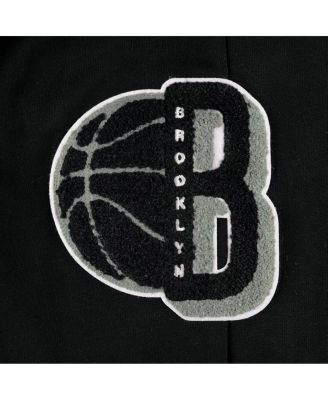 Men's Black Brooklyn Nets Mash Up Capsule Sweatpants