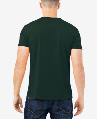 X RAY Men's XRAY Basic Henley Neck Short Sleeve T-Shirt