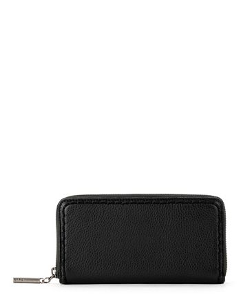 The Sak Essential Leather Zip Wallet, Black