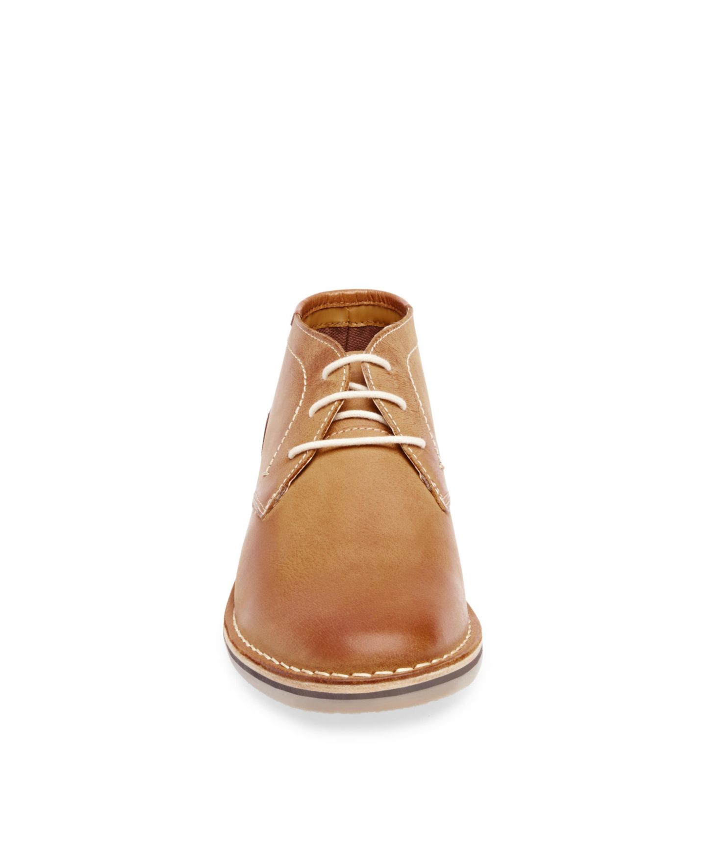 Мужские ботинки Steve Madden Hestonn Chukka, цвет: Рыжевато-коричневый кожаный — фото 6