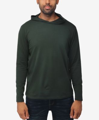 X RAY Men's XRAY Long Sleeve Hooded T-Shirt