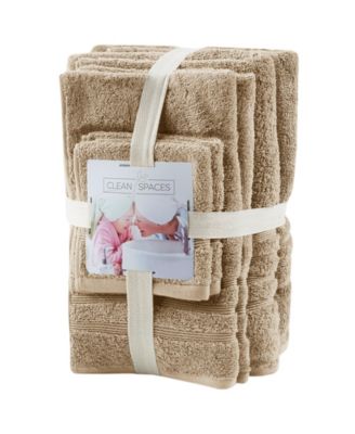 Nurture Microbial Resistant 6-Pc. Bath Towel Set, 30&amp;quot; x  54&amp;quot;