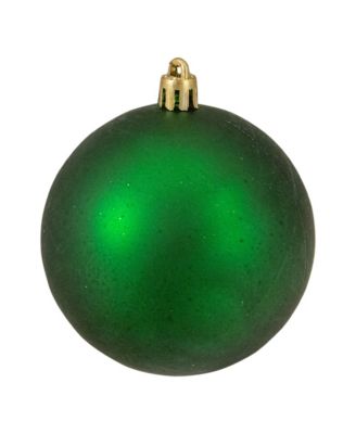 32 Count Xmas Shatterproof 4- Finish Christmas Ball Ornaments 80mm Set, 3.25"