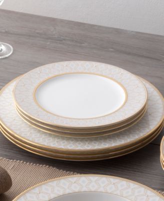 Noble Pearl Set of 4 Salad Plates, 8.50"
