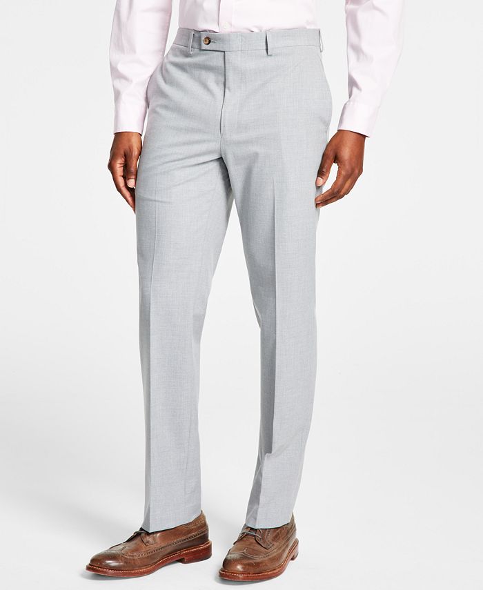 Lauren Ralph Lauren Men's Classic-Fit Solid Flat-Front Dress Pants ...