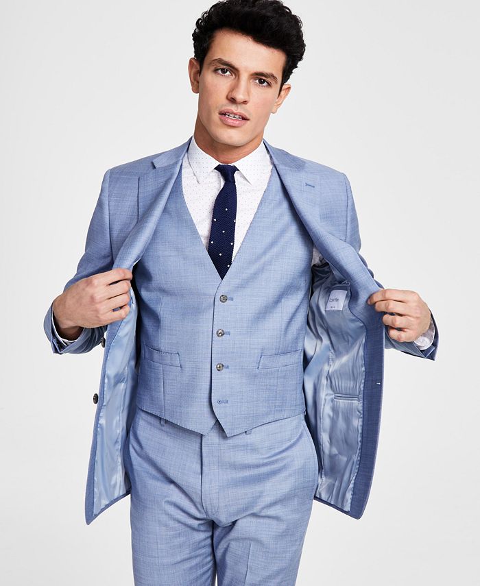 Calvin Klein Men's XFit SlimFit Stretch Suit Jackets Macy's
