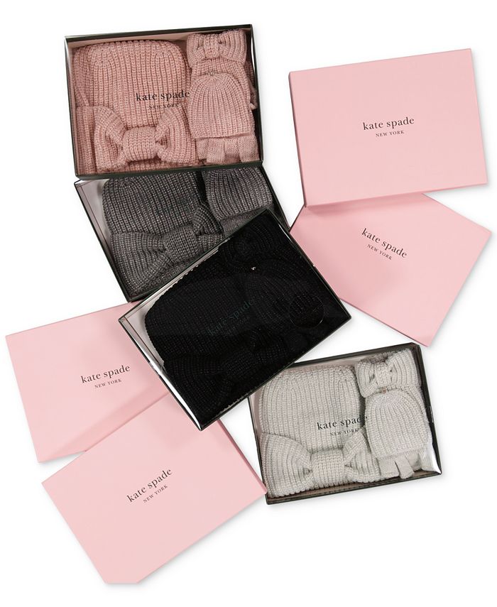 kate spade new york Women's Hat and Glove Gift Set Macy's