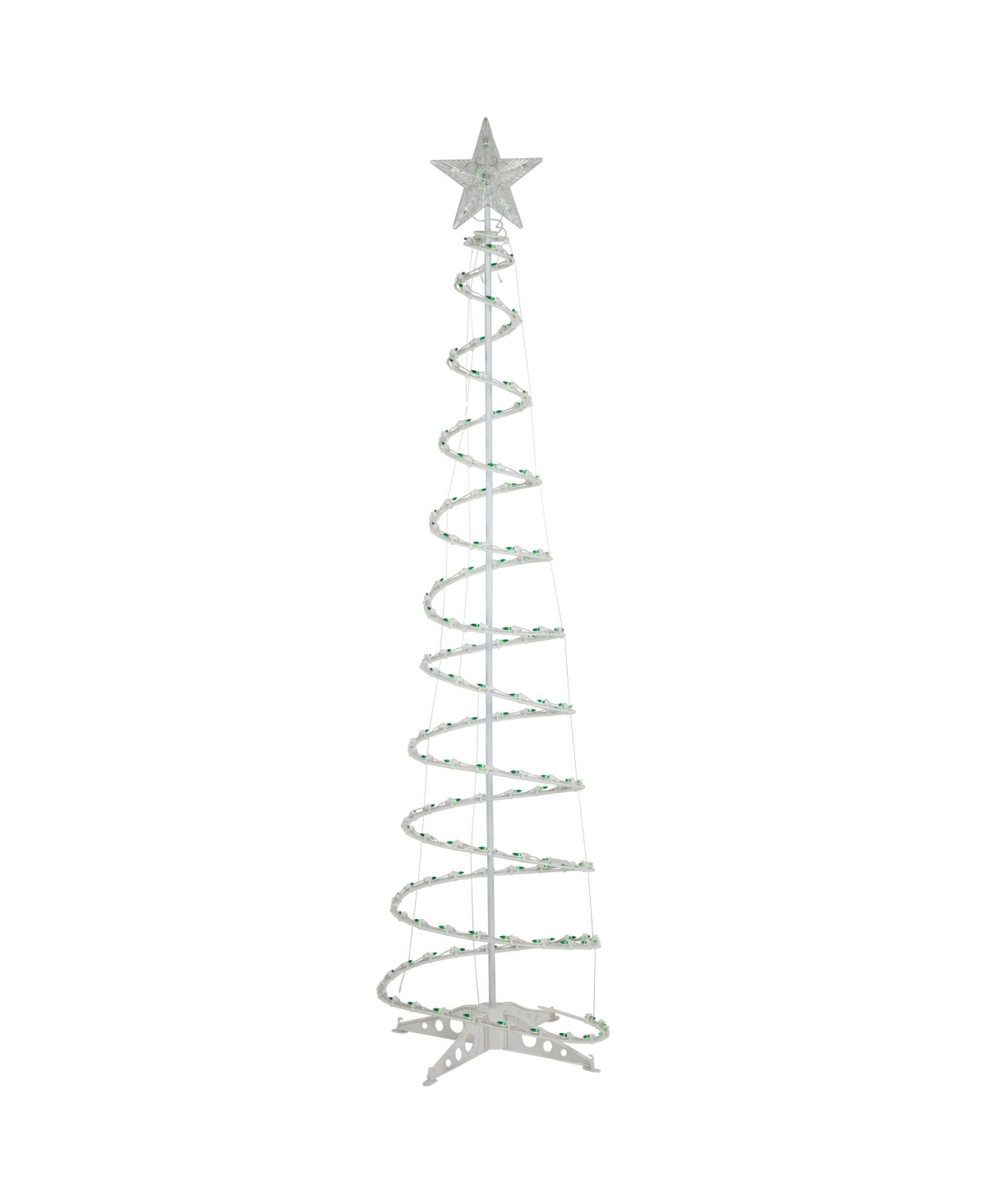 Northlight and Lighted Spiral Christmas Trees, Set of 3