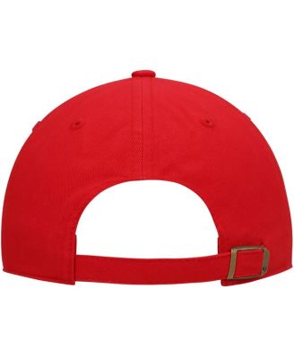 Women's '47 Red Atlanta Hawks Miata Clean Up Logo Adjustable Hat