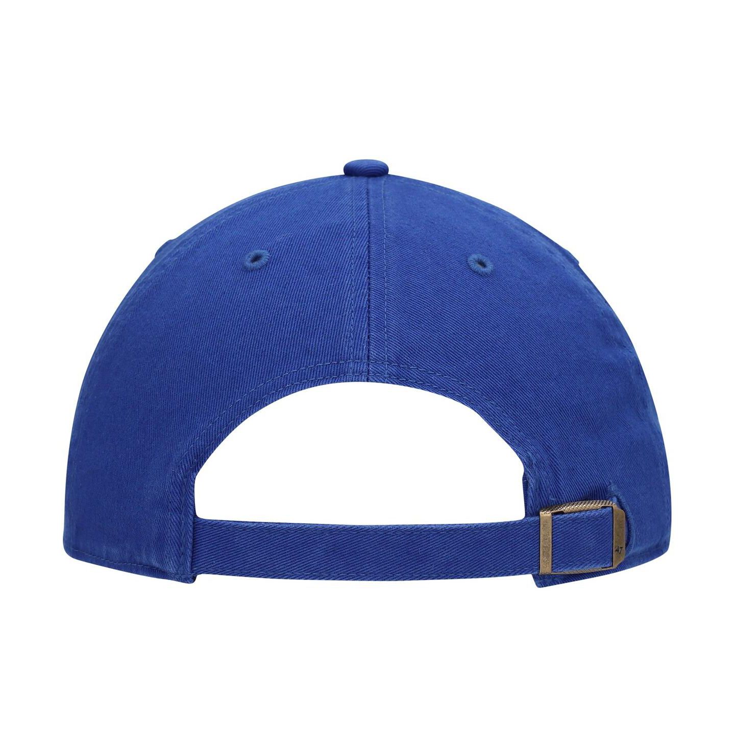 Мужская кепка '47 Brand Royal Texas Rangers Team Logo Cooperstown Collection Clean Up Adjustable Hat — фото 5