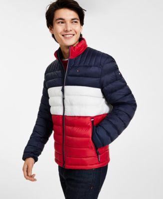 Tommy Hilfiger Men's Packable Quilted Puffer Jacket & Reviews - Coats ...
