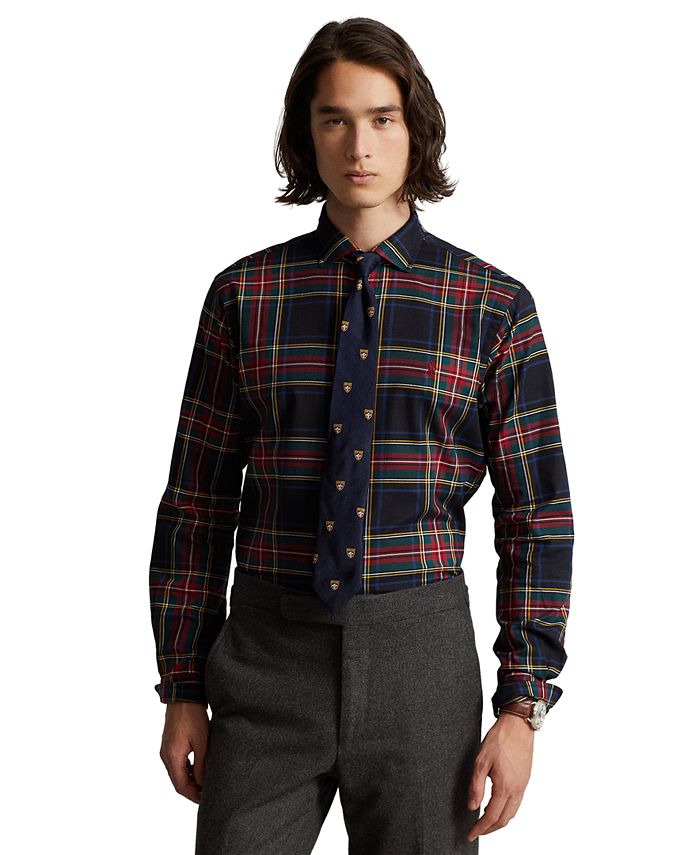 Politiek minstens Achternaam Polo Ralph Lauren Men's Classic-Fit Plaid Twill Shirt & Reviews - Casual  Button-Down Shirts - Men - Macy's